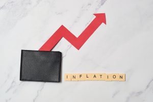 Rising cost of living. inflation financial crisis background